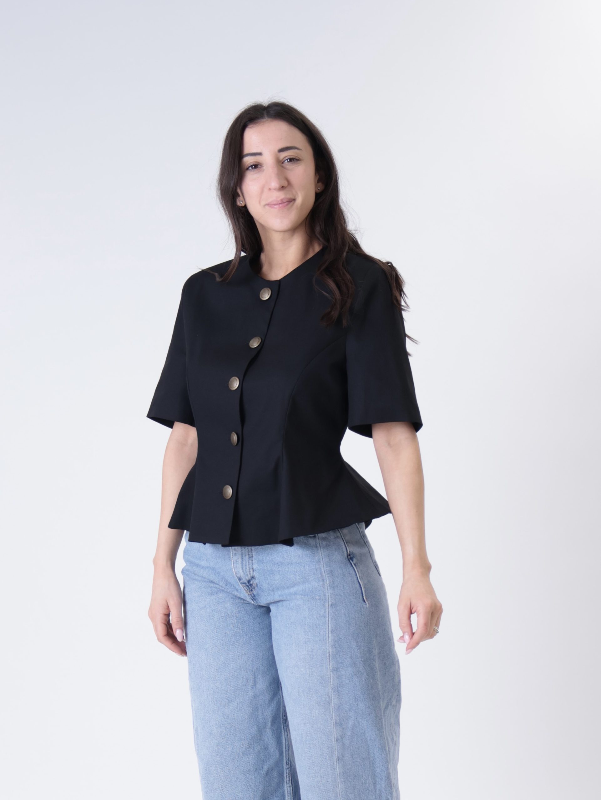 Giacca lady m/m nero