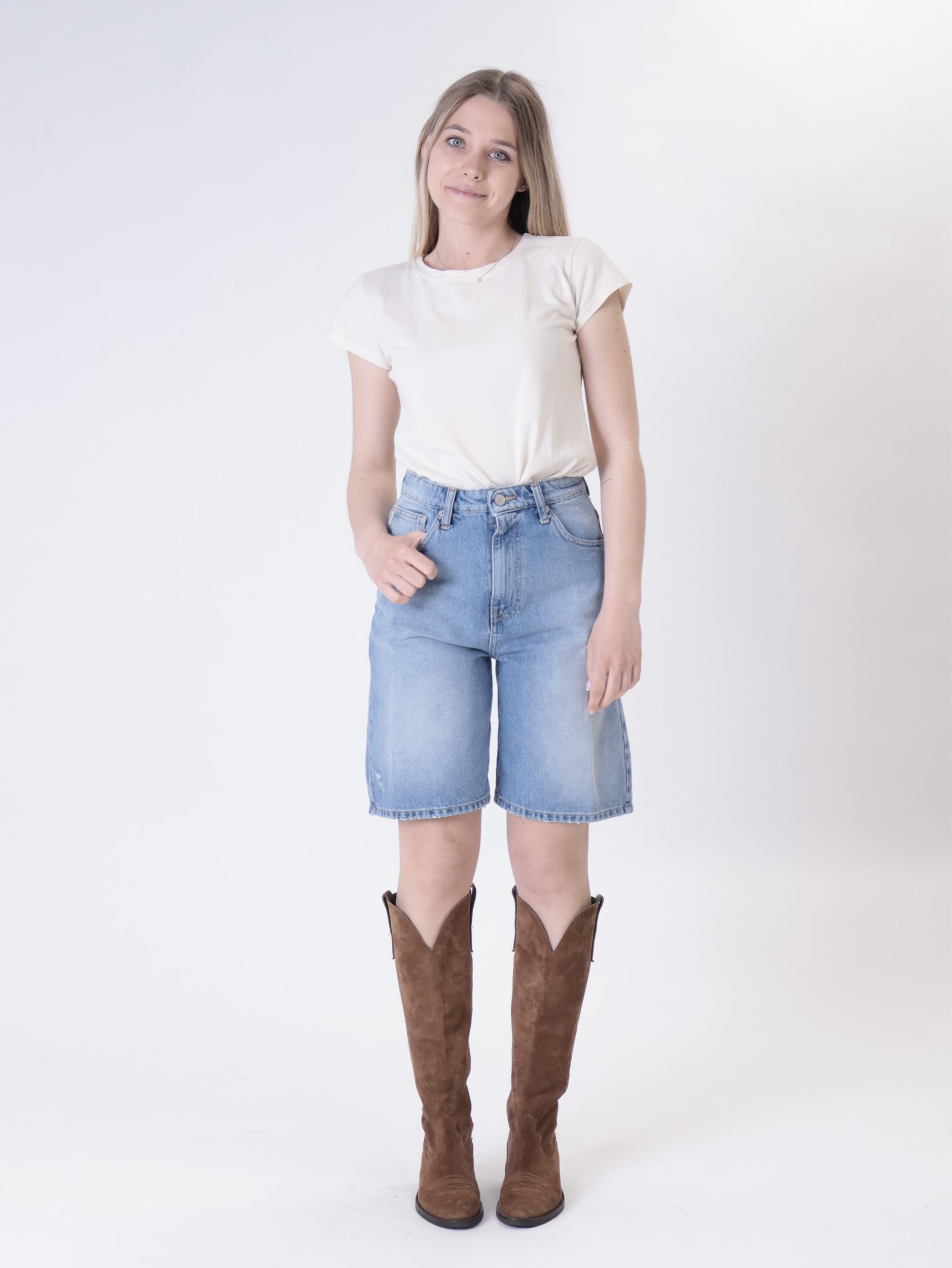 Bermuda jeans denim