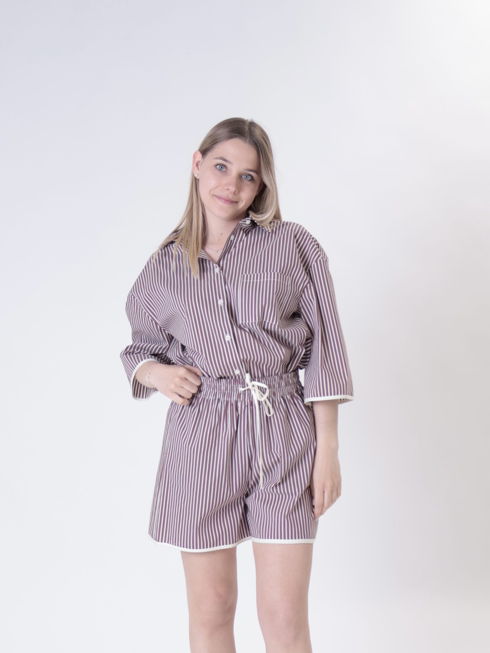 Shorts Rebi bianco/moro
