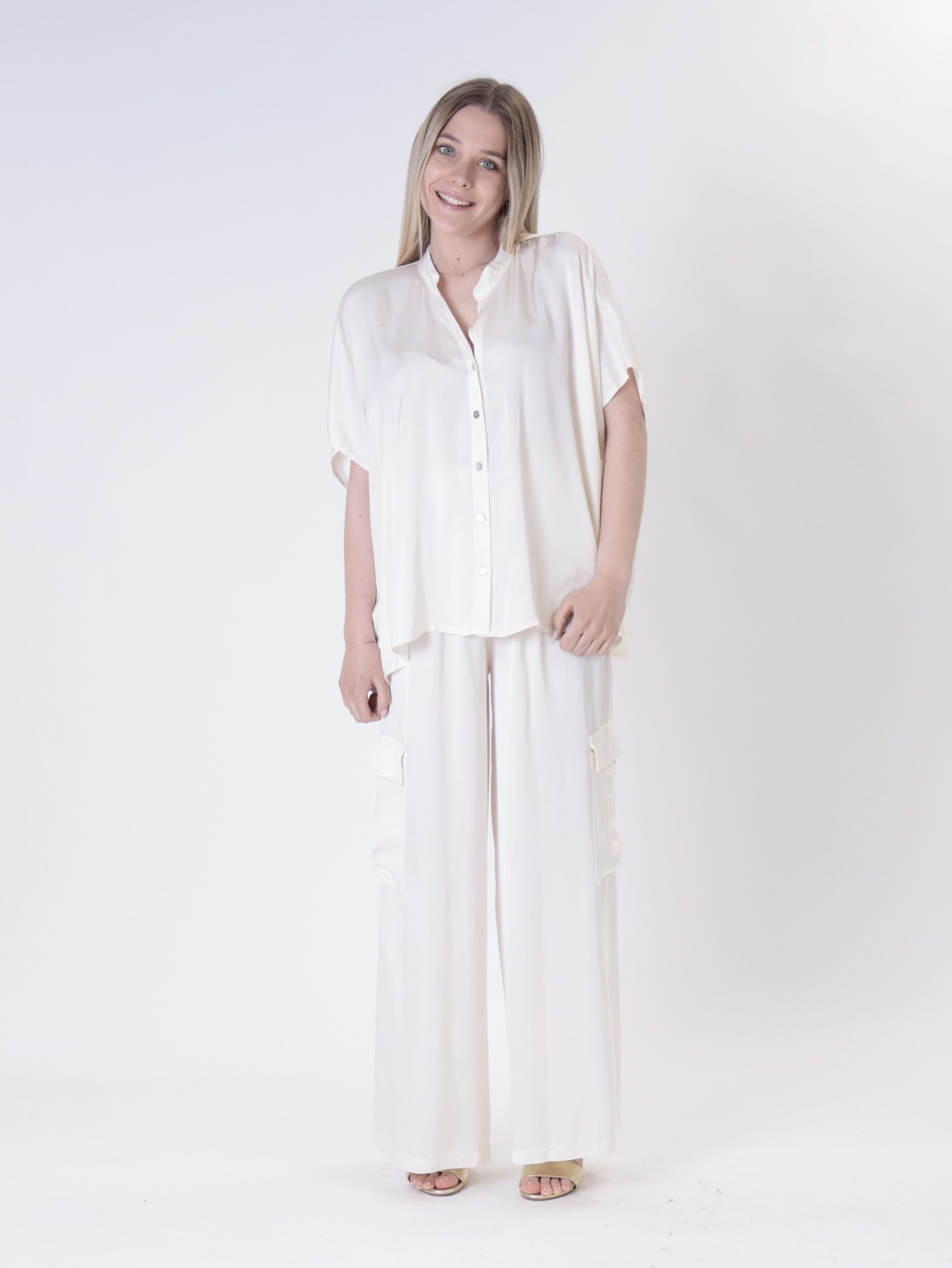 Blusa 100% viscosa burro PREORDINE 27/05