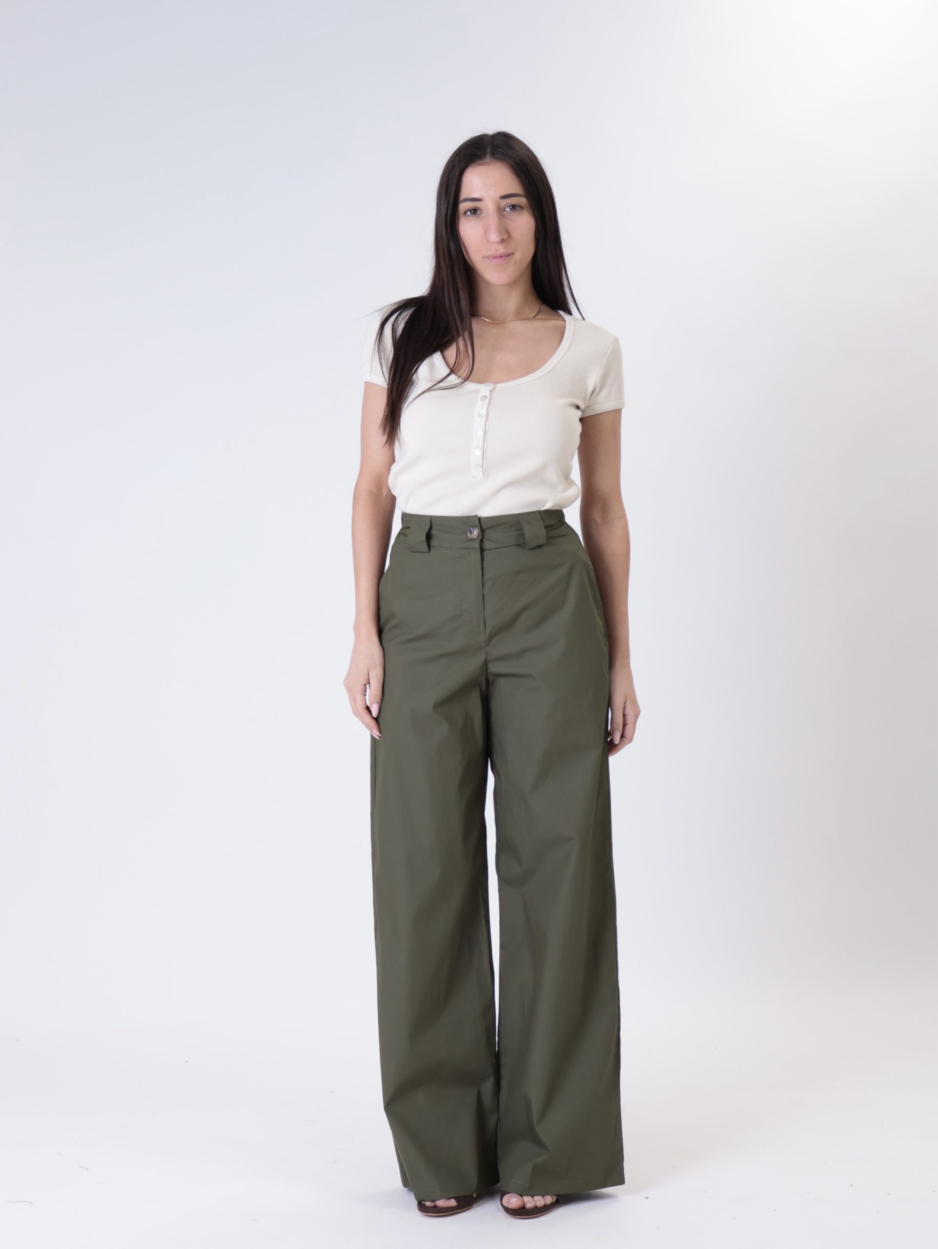 Pantalone nina militare