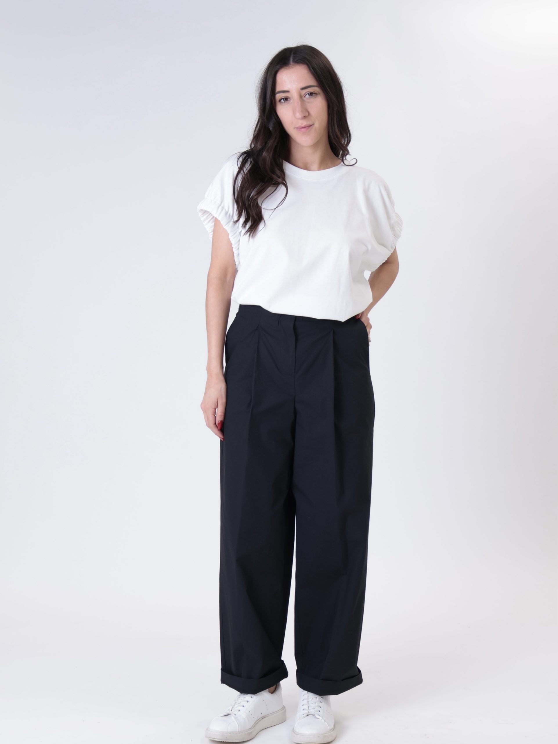 Pantalone lady leggero nero