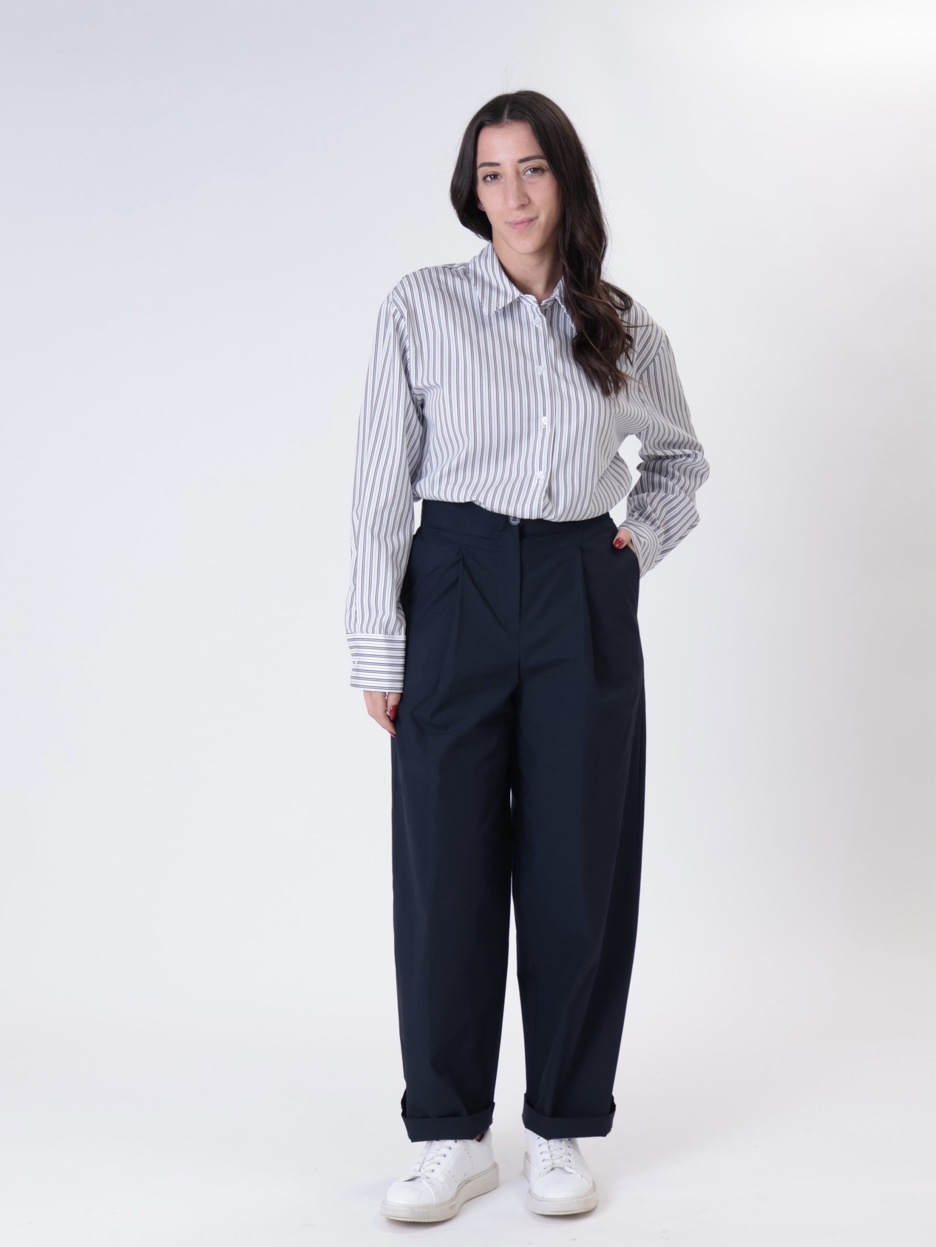 Pantalone lady leggero blu