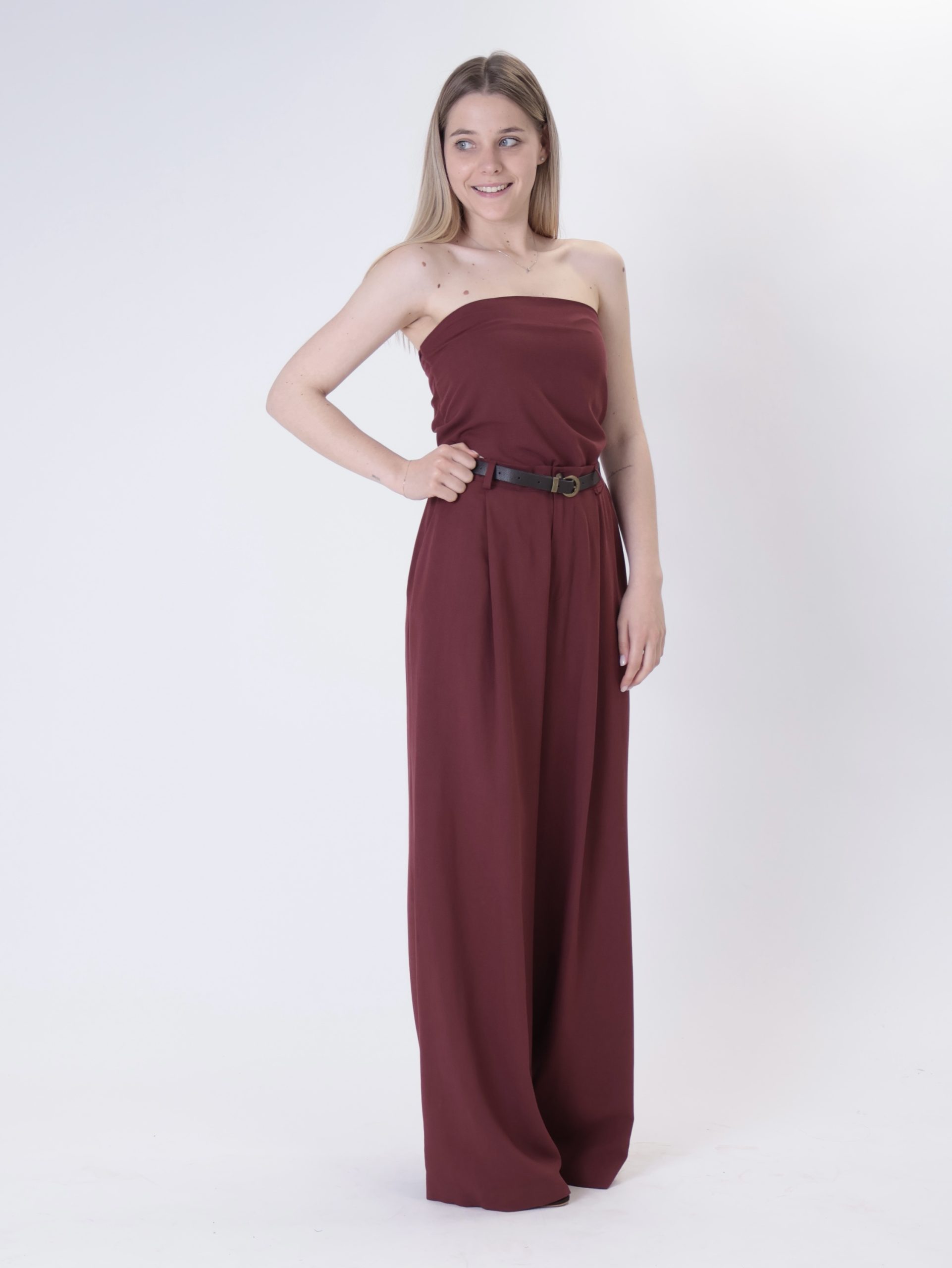 Pantalone Mery bordeaux
