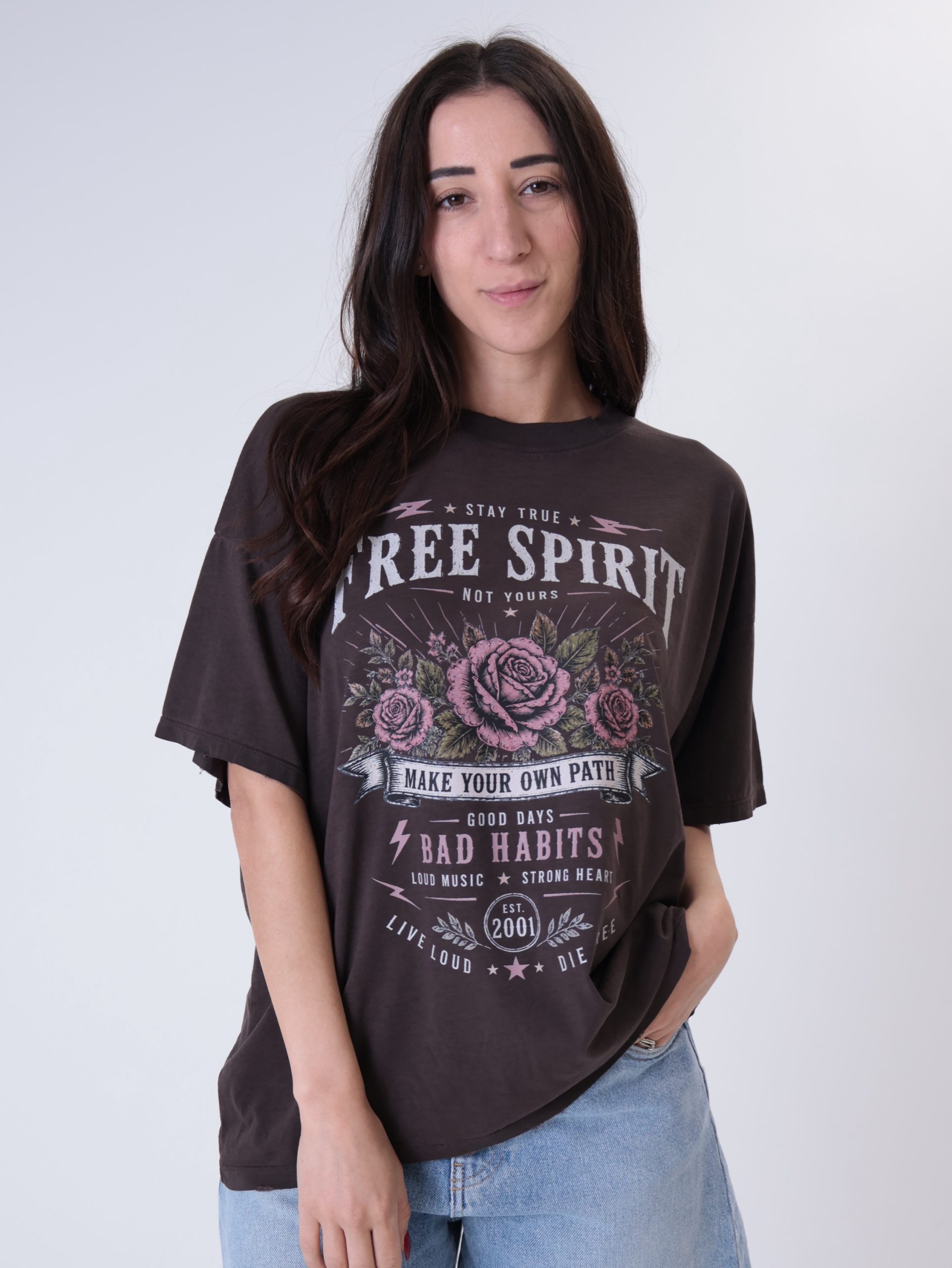 T-shirt "rock" free spirit