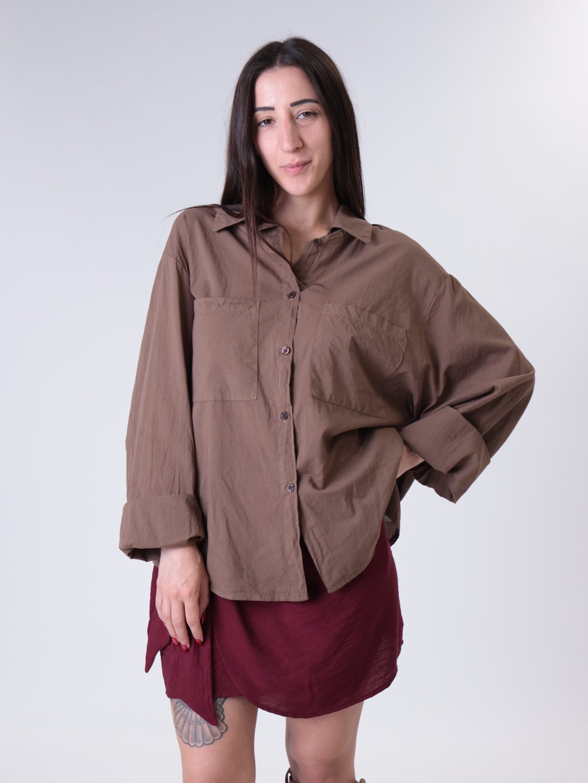 Camicia mussola moro PREORDINE 15/06