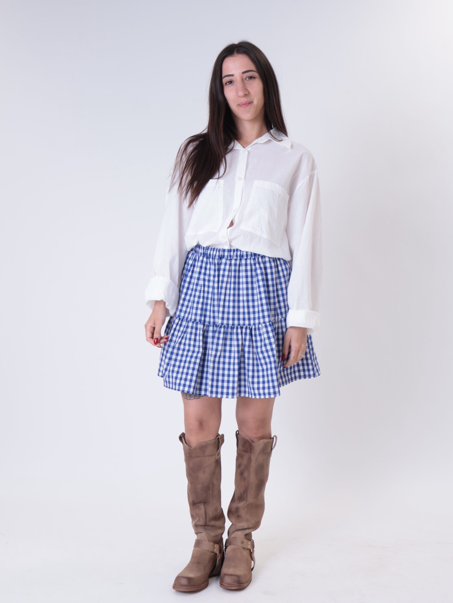 Camicia mussola bianco PREORDINE 19/06