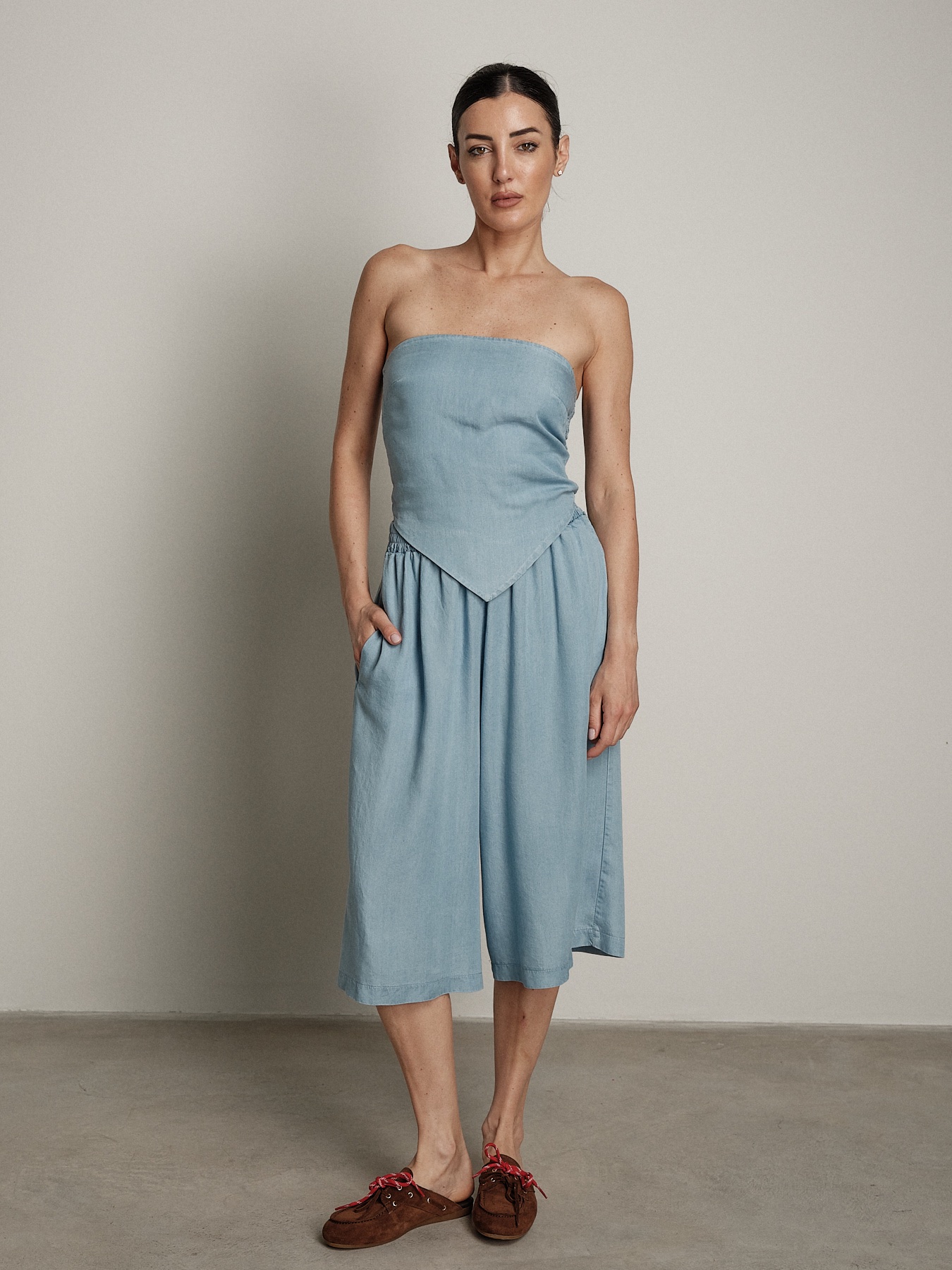 Bermuda chambray chiaro