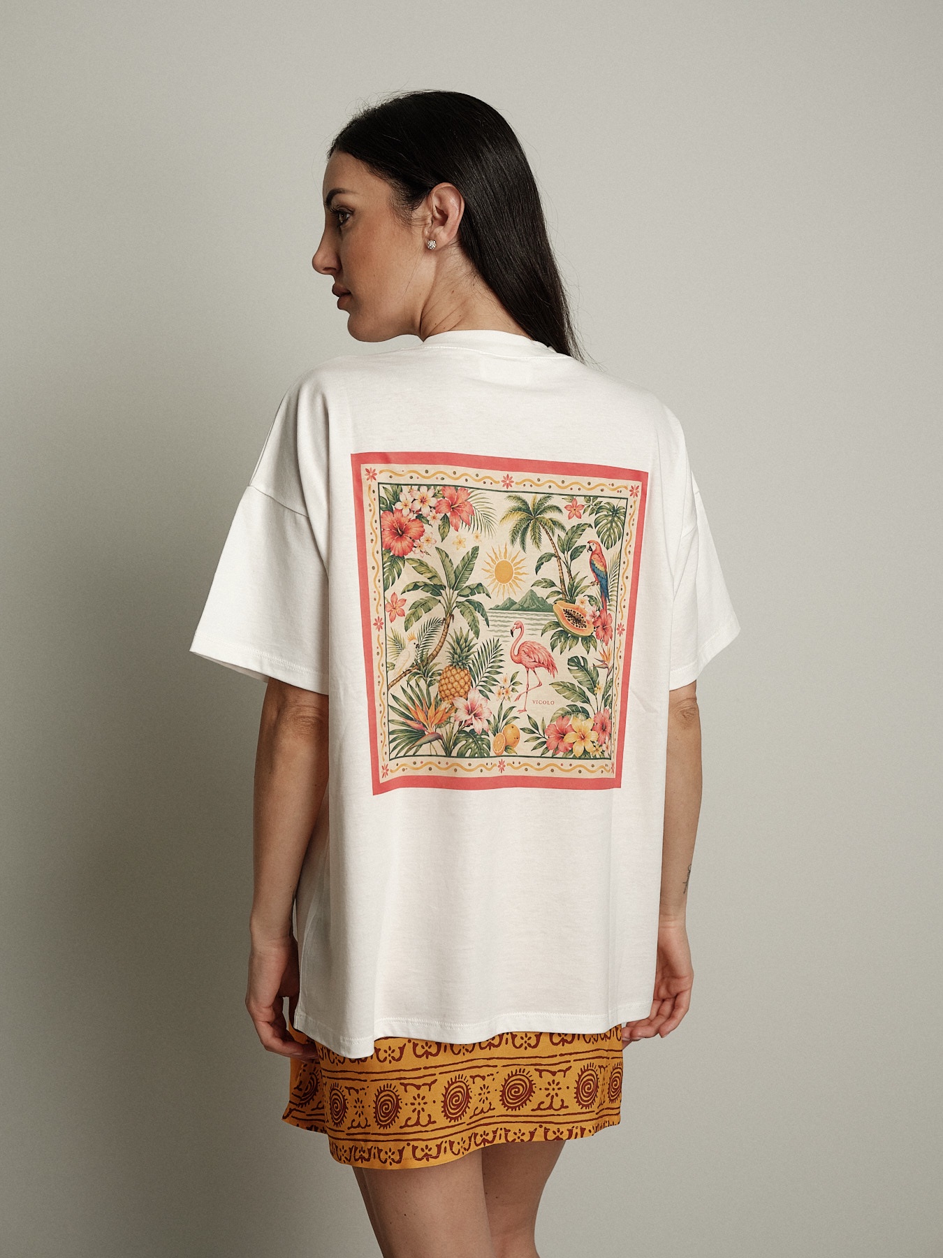 T-shirt fenicottero