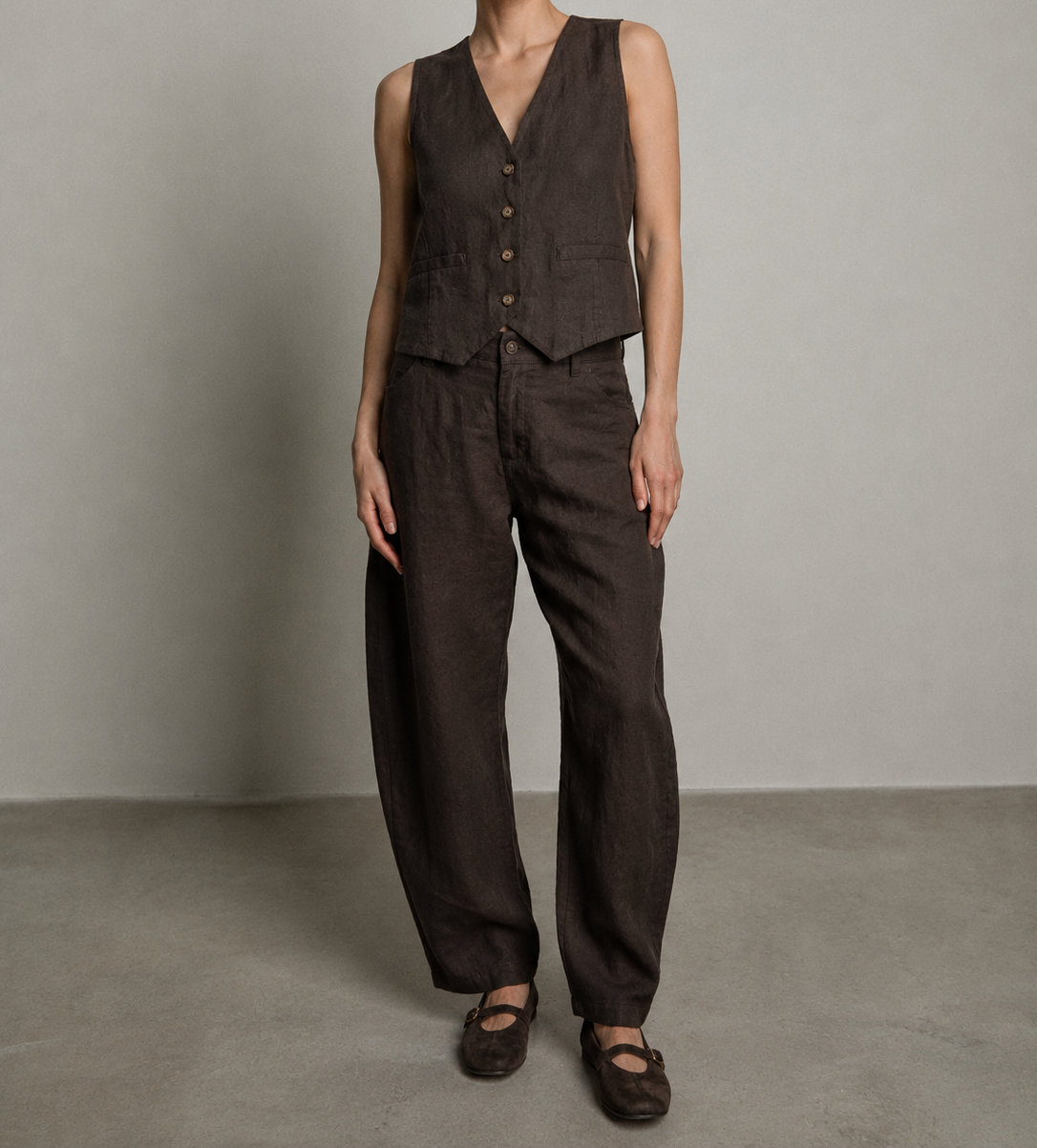 Gilet Aurora moro