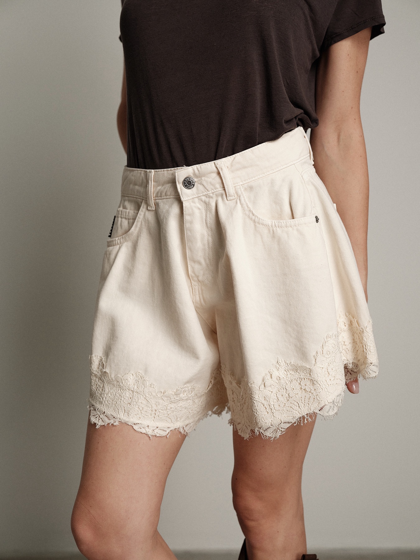 Shorts Ivy burro pizzo PREORDINE 22/06 TG. S e M