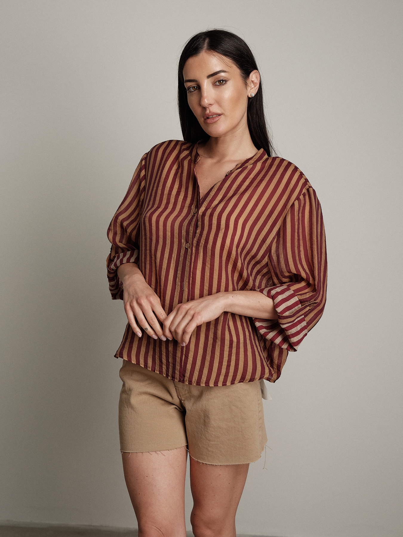 Camicia "virale" tabacco/india PREORDINE 17/06
