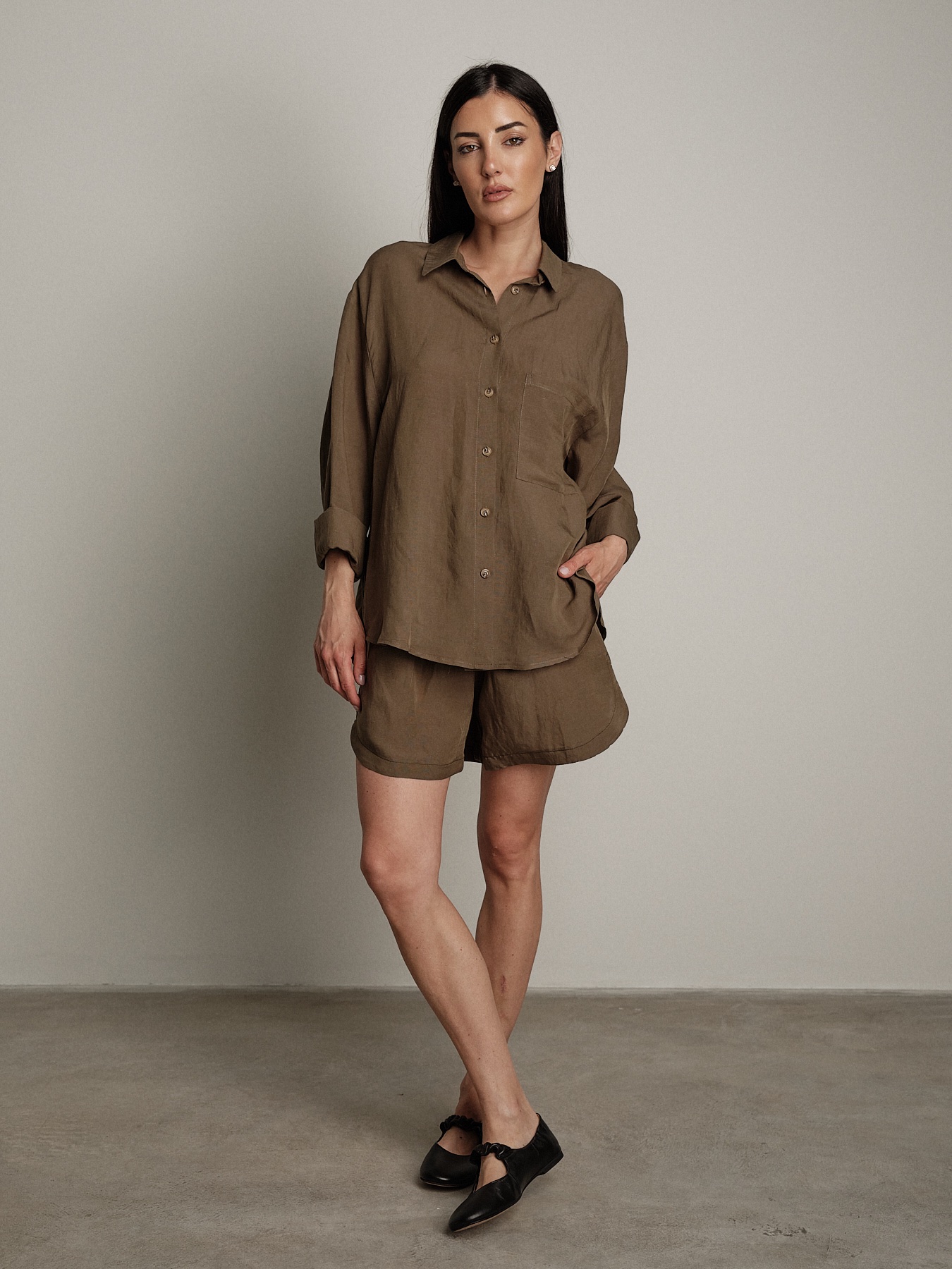 Completo "evergreen" militare