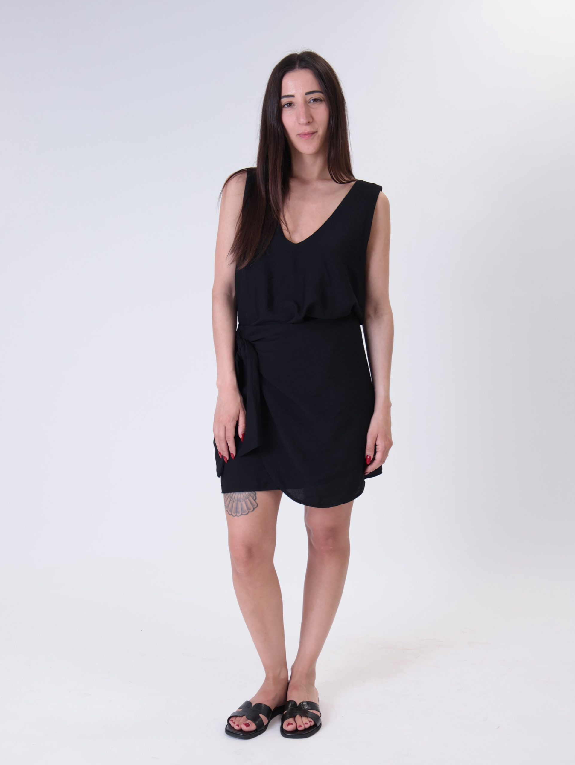 Top bestseller scollo V nero
