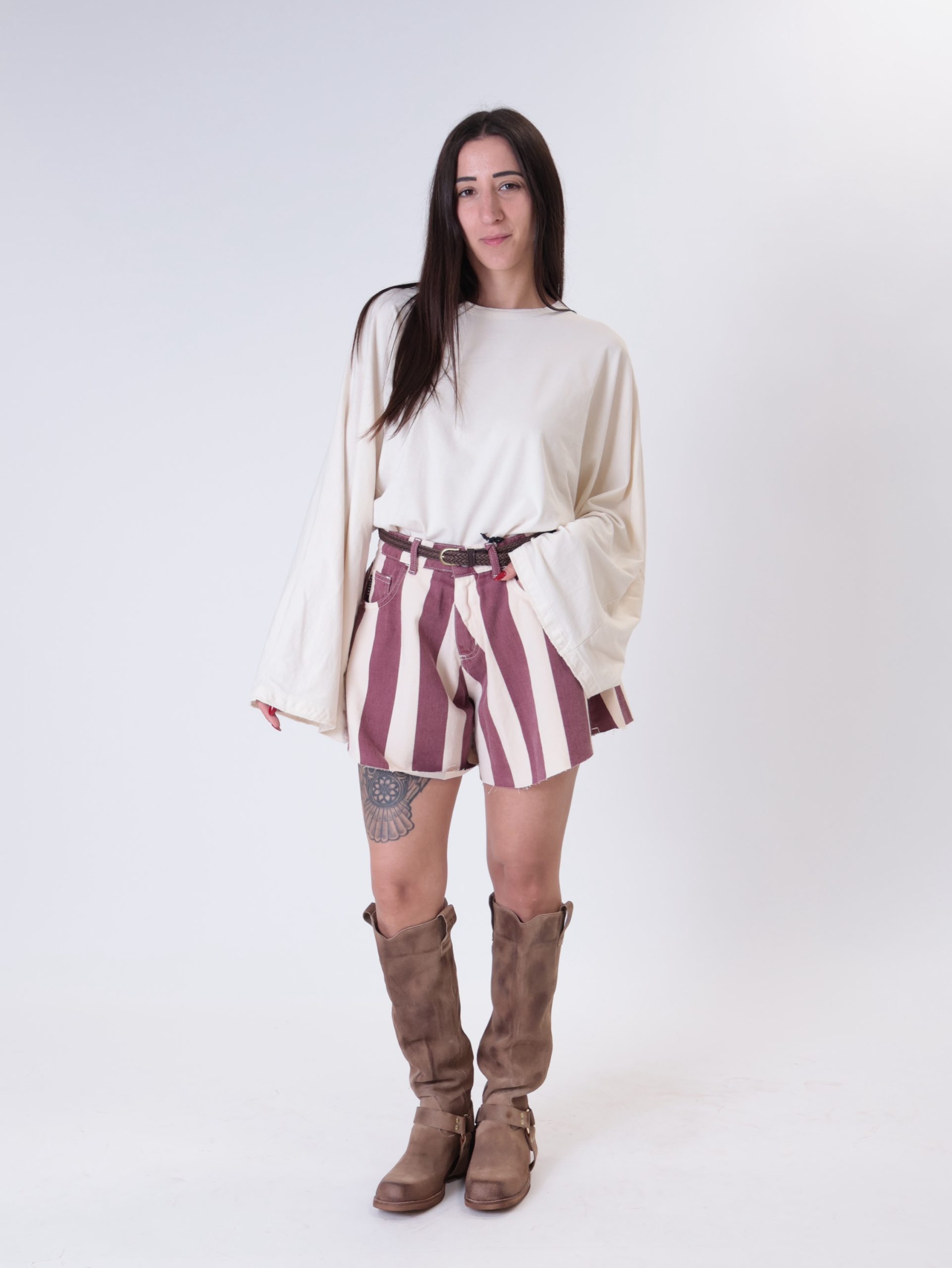 Shorts farfalla riga india PREORDINE 10/06